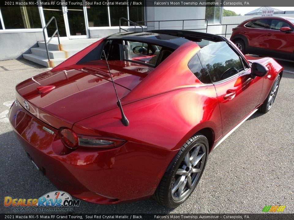 2021 Mazda MX-5 Miata RF Grand Touring Soul Red Crystal Metallic / Black Photo #4