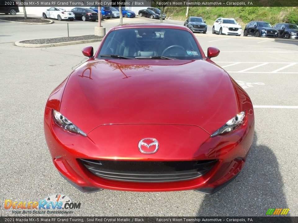 2021 Mazda MX-5 Miata RF Grand Touring Soul Red Crystal Metallic / Black Photo #12