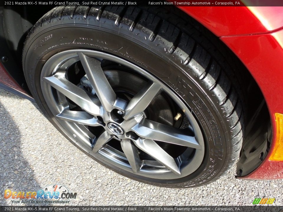 2021 Mazda MX-5 Miata RF Grand Touring Soul Red Crystal Metallic / Black Photo #14
