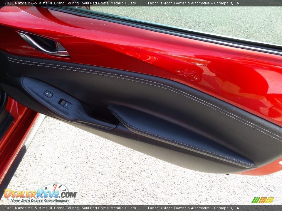 2021 Mazda MX-5 Miata RF Grand Touring Soul Red Crystal Metallic / Black Photo #17