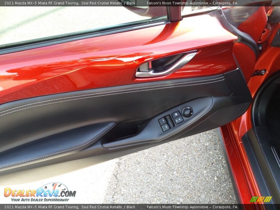 2021 Mazda MX-5 Miata RF Grand Touring Soul Red Crystal Metallic / Black Photo #20
