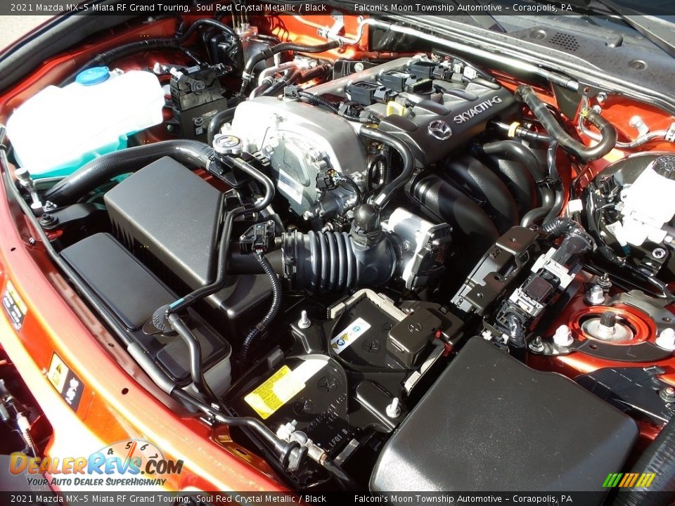 2021 Mazda MX-5 Miata RF Grand Touring 2.0 Liter SKYACTIV-G DI DOHC 16-Valve VVT 4 Cylinder Engine Photo #29