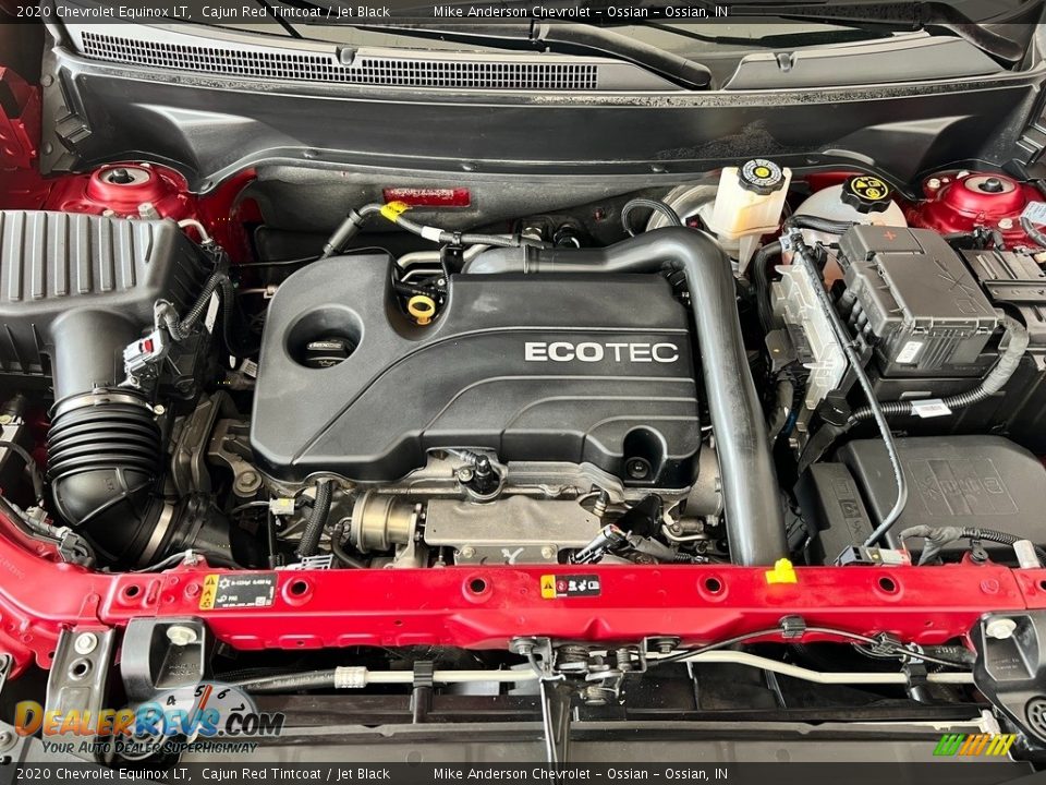 2020 Chevrolet Equinox LT Cajun Red Tintcoat / Jet Black Photo #4