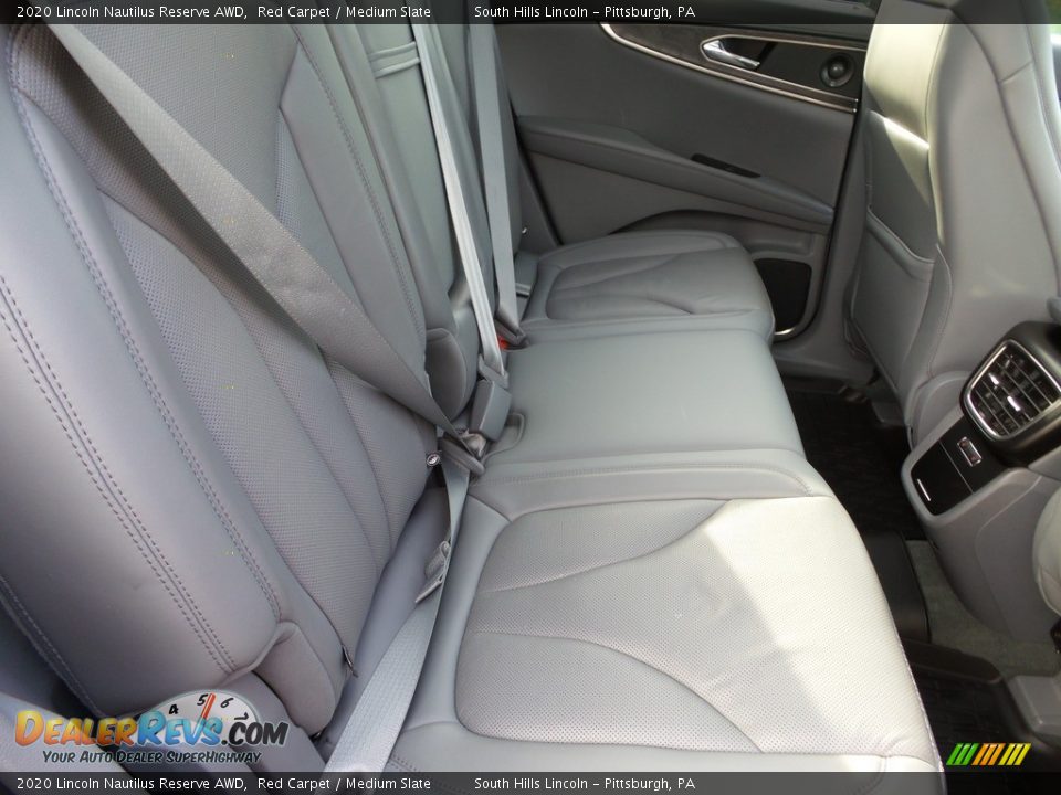 Rear Seat of 2020 Lincoln Nautilus Reserve AWD Photo #14