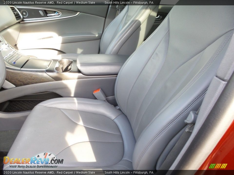 Front Seat of 2020 Lincoln Nautilus Reserve AWD Photo #15