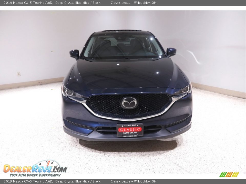 2019 Mazda CX-5 Touring AWD Deep Crystal Blue Mica / Black Photo #2