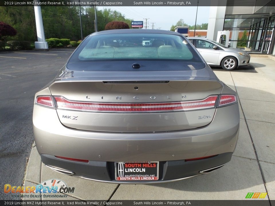 2019 Lincoln MKZ Hybrid Reserve II Iced Mocha Metallic / Cappuccino Photo #4