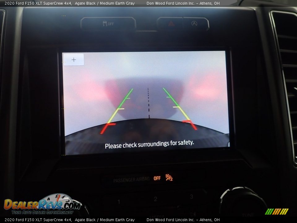 2020 Ford F150 XLT SuperCrew 4x4 Agate Black / Medium Earth Gray Photo #2