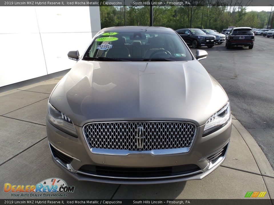 2019 Lincoln MKZ Hybrid Reserve II Iced Mocha Metallic / Cappuccino Photo #9