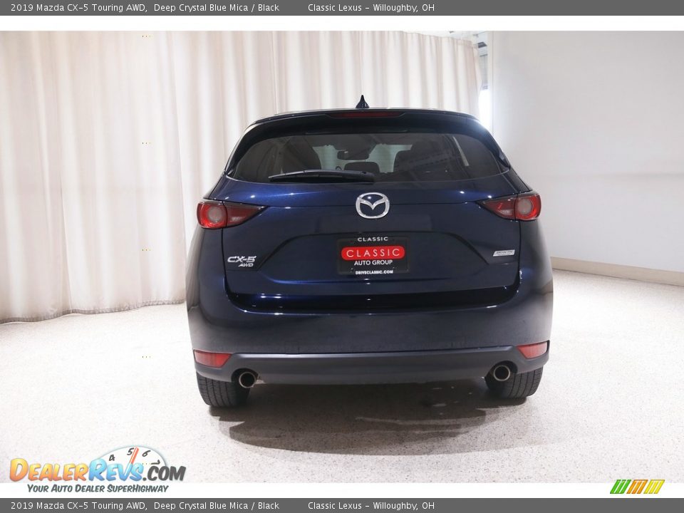 2019 Mazda CX-5 Touring AWD Deep Crystal Blue Mica / Black Photo #18