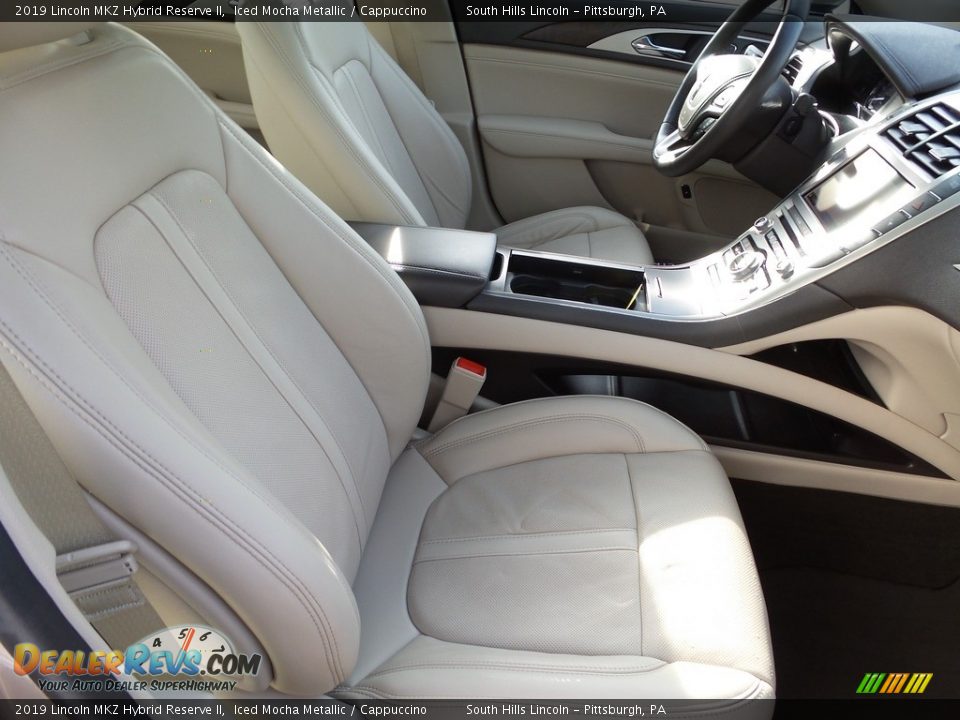 Front Seat of 2019 Lincoln MKZ Hybrid Reserve II Photo #11