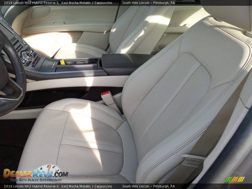Front Seat of 2019 Lincoln MKZ Hybrid Reserve II Photo #15