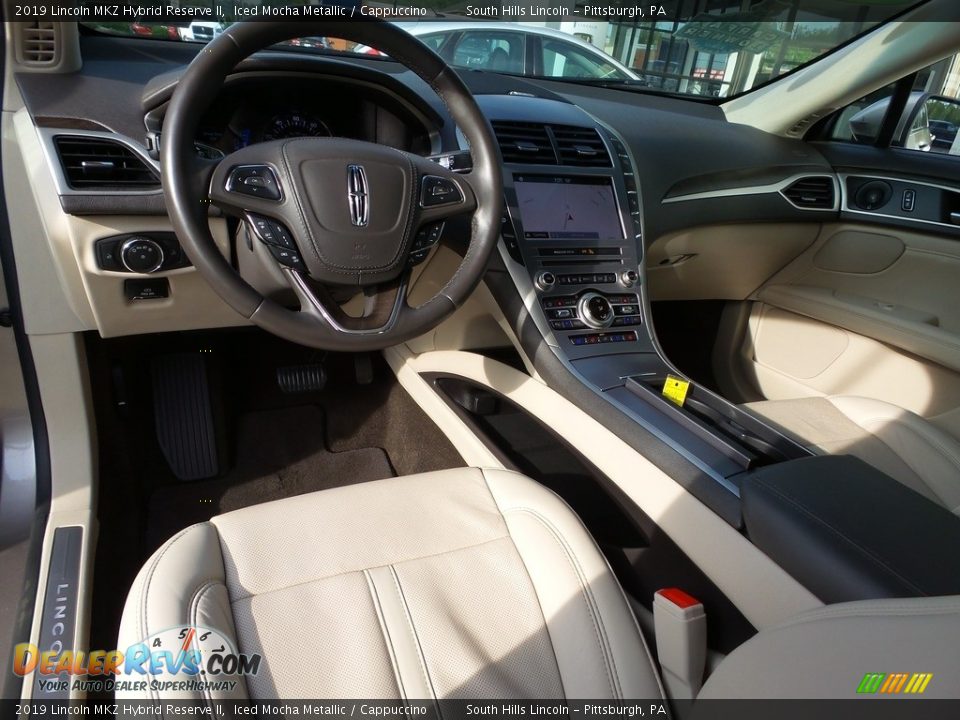 Front Seat of 2019 Lincoln MKZ Hybrid Reserve II Photo #17