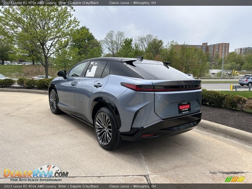 2023 Lexus RZ 450e AWD Luxury Ether / Dapple Gray/Black Photo #4