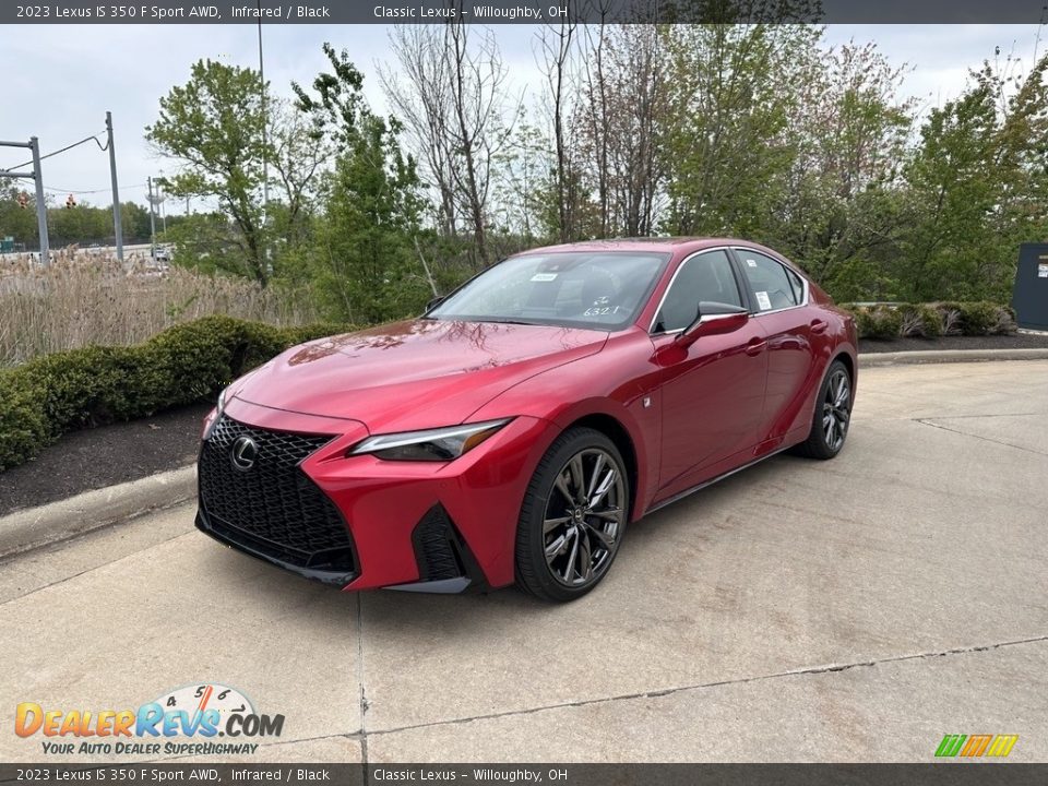 Front 3/4 View of 2023 Lexus IS 350 F Sport AWD Photo #1