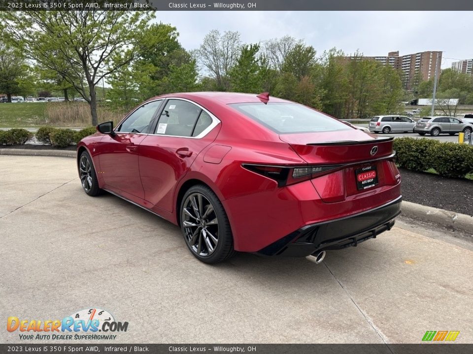 2023 Lexus IS 350 F Sport AWD Infrared / Black Photo #4