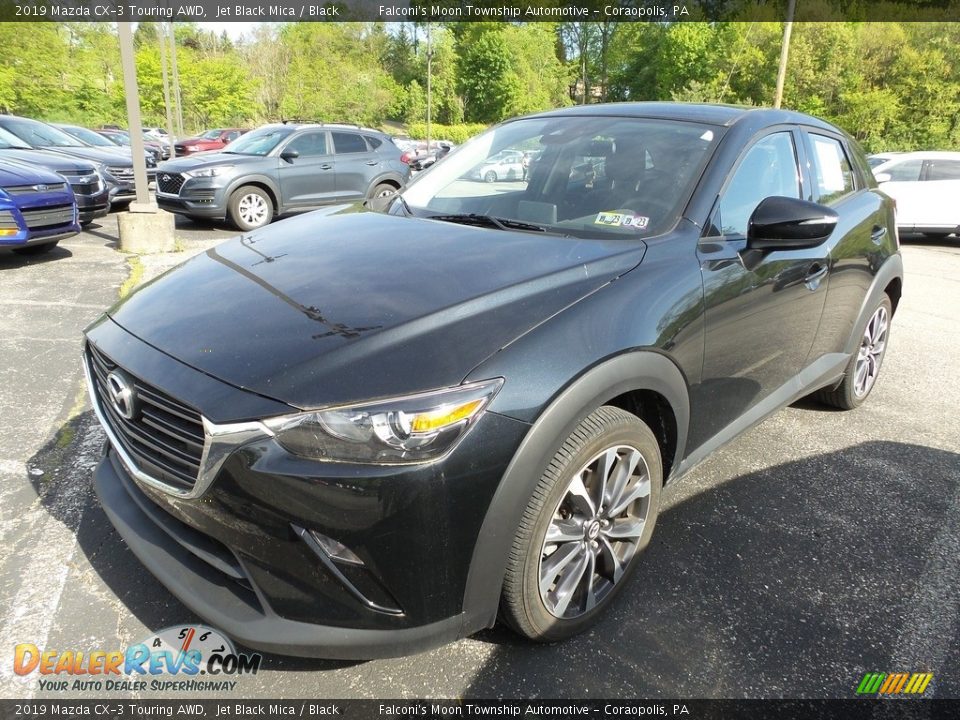 2019 Mazda CX-3 Touring AWD Jet Black Mica / Black Photo #1