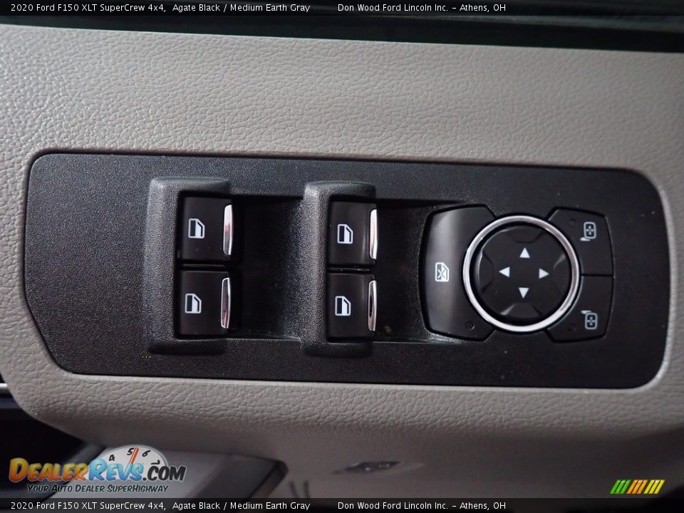 2020 Ford F150 XLT SuperCrew 4x4 Agate Black / Medium Earth Gray Photo #19