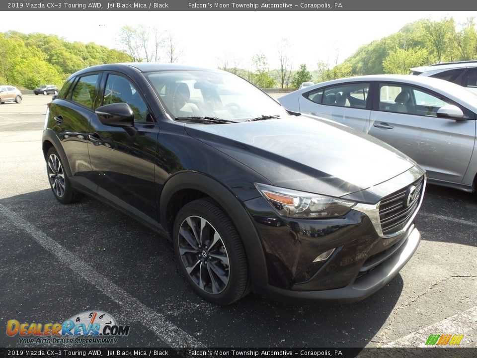 2019 Mazda CX-3 Touring AWD Jet Black Mica / Black Photo #4