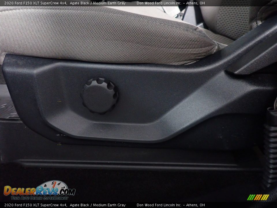 2020 Ford F150 XLT SuperCrew 4x4 Agate Black / Medium Earth Gray Photo #21