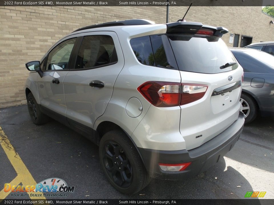 2022 Ford EcoSport SES 4WD Moondust Silver Metallic / Black Photo #2