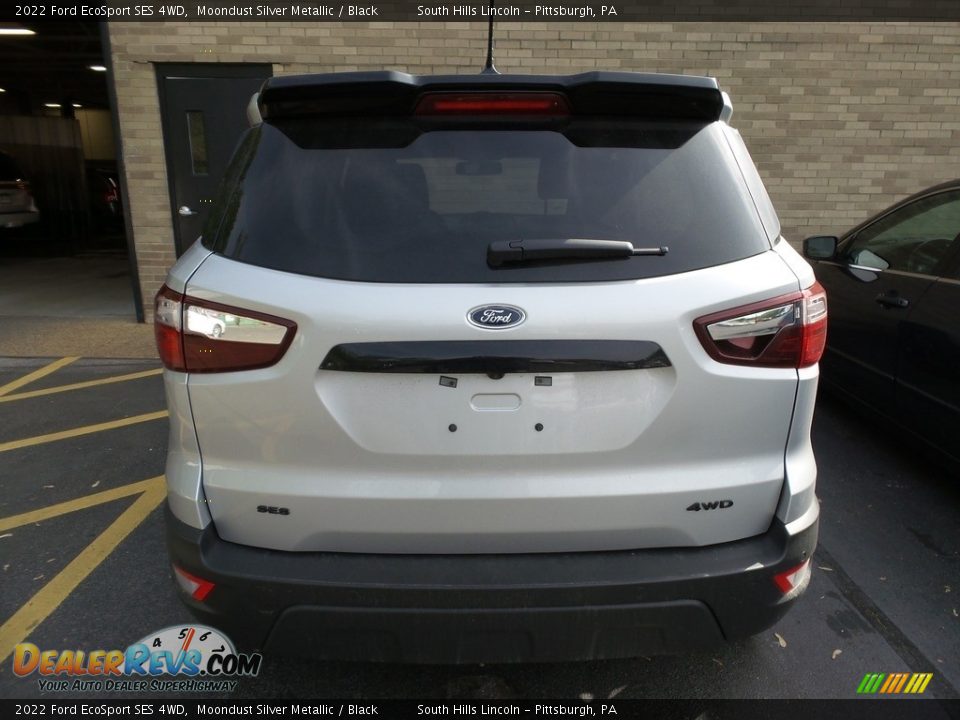 2022 Ford EcoSport SES 4WD Moondust Silver Metallic / Black Photo #3