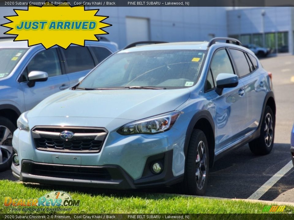 2020 Subaru Crosstrek 2.0 Premium Cool Gray Khaki / Black Photo #1