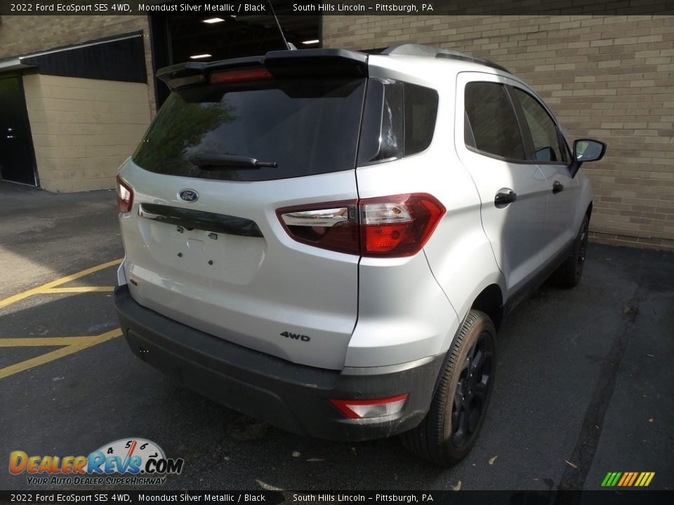 2022 Ford EcoSport SES 4WD Moondust Silver Metallic / Black Photo #4