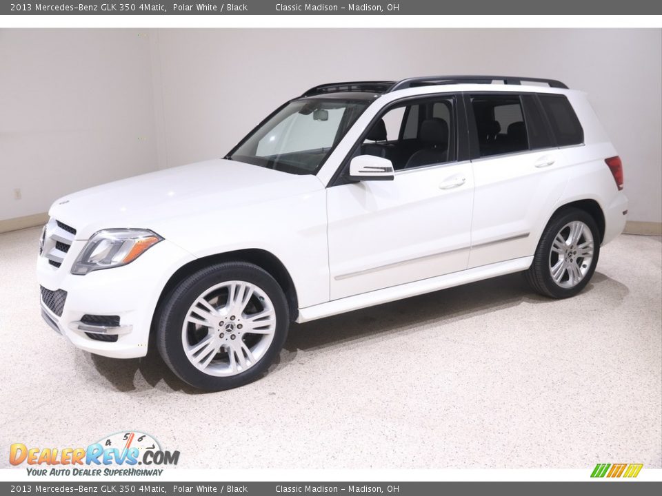 2013 Mercedes-Benz GLK 350 4Matic Polar White / Black Photo #3