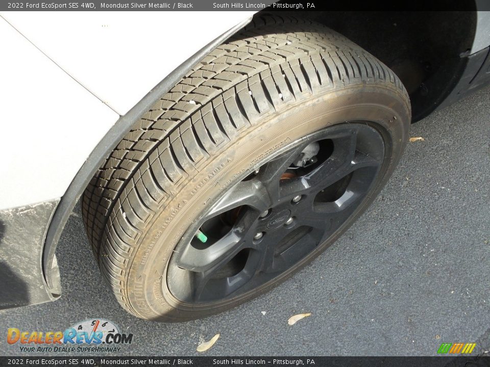 2022 Ford EcoSport SES 4WD Moondust Silver Metallic / Black Photo #5
