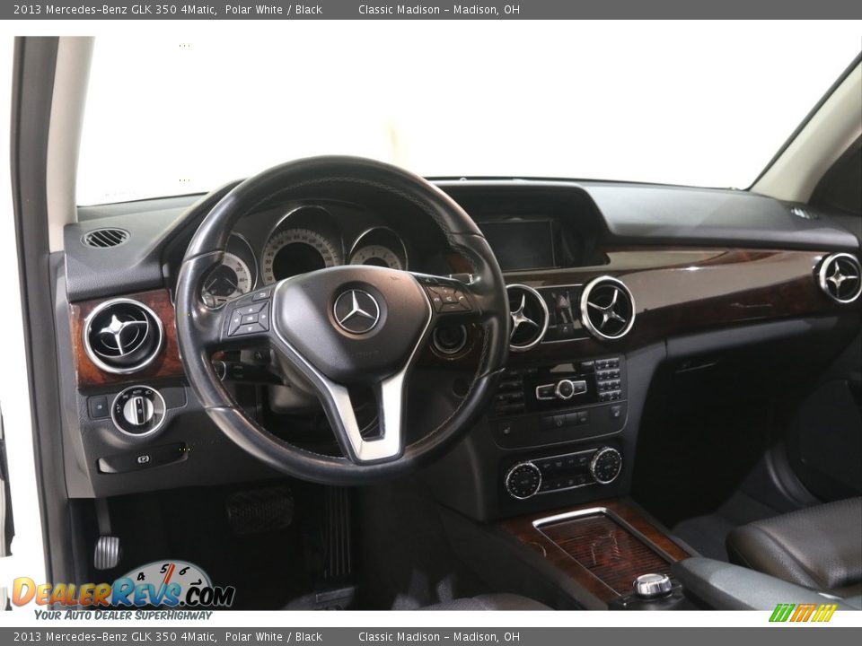 2013 Mercedes-Benz GLK 350 4Matic Polar White / Black Photo #6