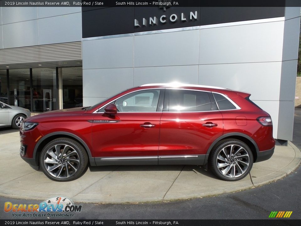 Ruby Red 2019 Lincoln Nautilus Reserve AWD Photo #2