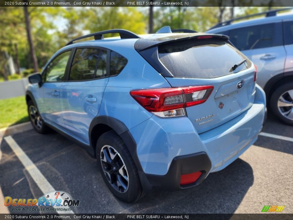 2020 Subaru Crosstrek 2.0 Premium Cool Gray Khaki / Black Photo #6