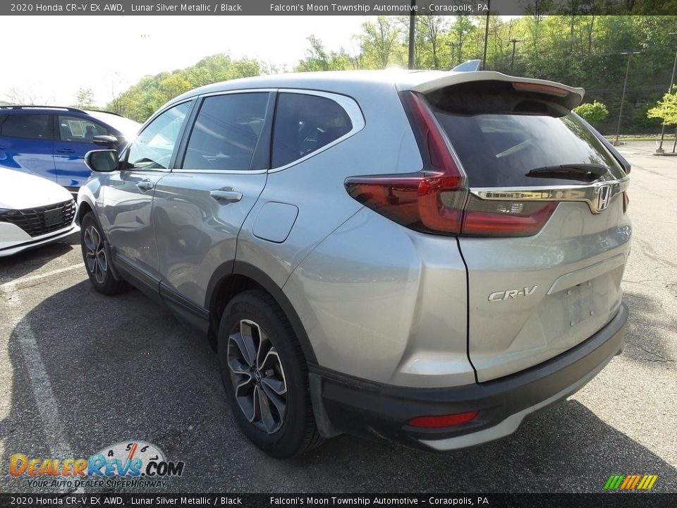 2020 Honda CR-V EX AWD Lunar Silver Metallic / Black Photo #2