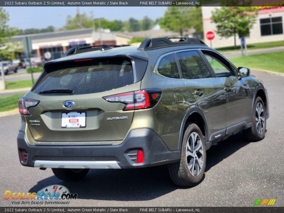 2022 Subaru Outback 2.5i Limited Autumn Green Metallic / Slate Black Photo #3