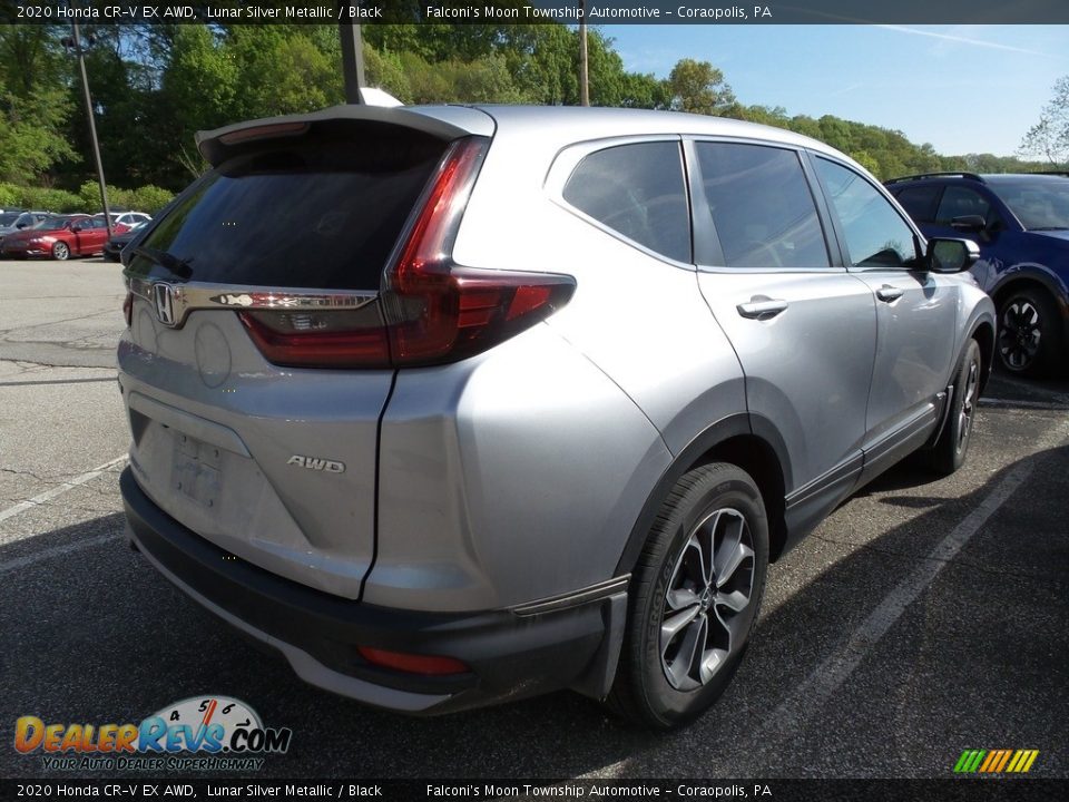 2020 Honda CR-V EX AWD Lunar Silver Metallic / Black Photo #4