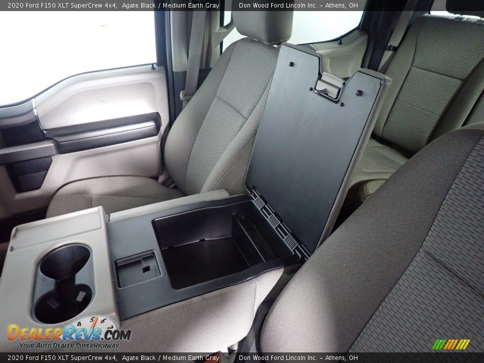 2020 Ford F150 XLT SuperCrew 4x4 Agate Black / Medium Earth Gray Photo #32