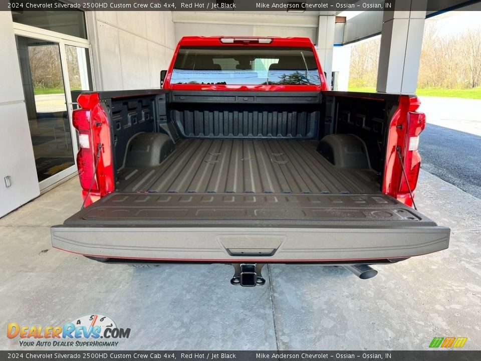 2024 Chevrolet Silverado 2500HD Custom Crew Cab 4x4 Red Hot / Jet Black Photo #9