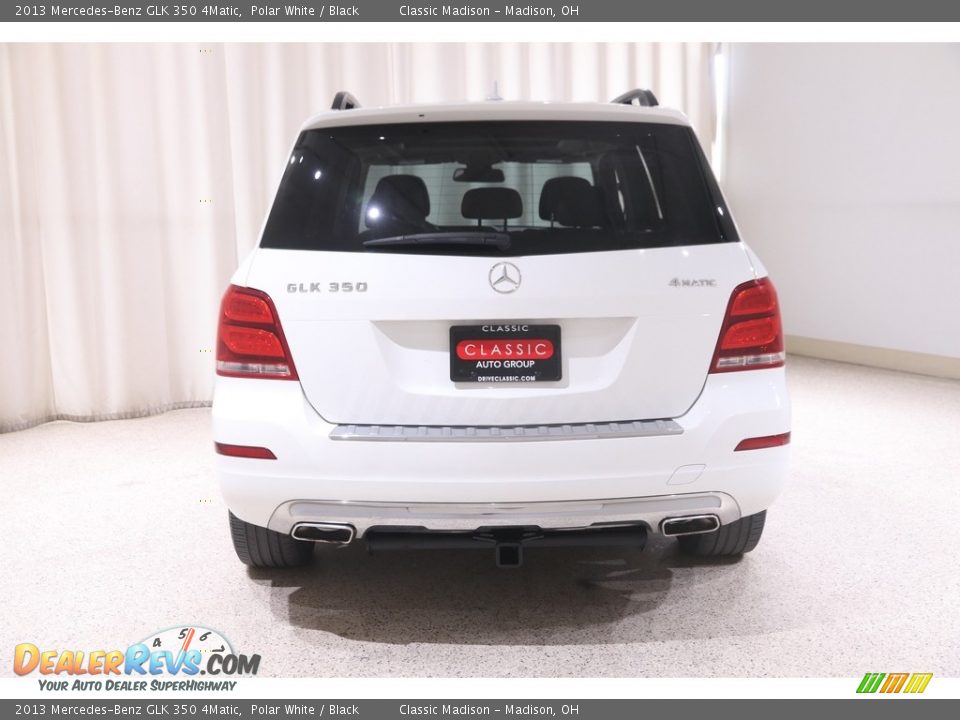 2013 Mercedes-Benz GLK 350 4Matic Polar White / Black Photo #20