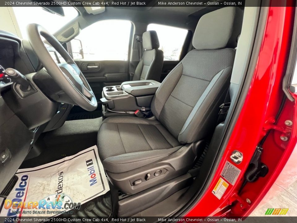 Front Seat of 2024 Chevrolet Silverado 2500HD Custom Crew Cab 4x4 Photo #15