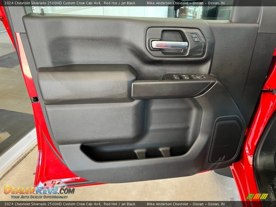 Door Panel of 2024 Chevrolet Silverado 2500HD Custom Crew Cab 4x4 Photo #16