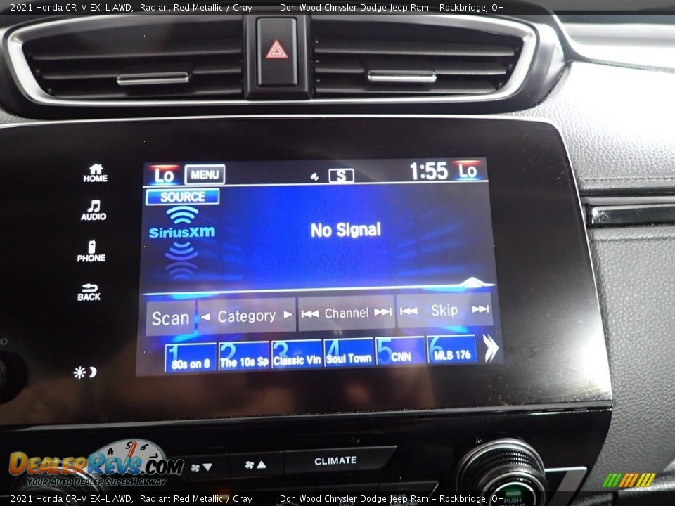 2021 Honda CR-V EX-L AWD Radiant Red Metallic / Gray Photo #3