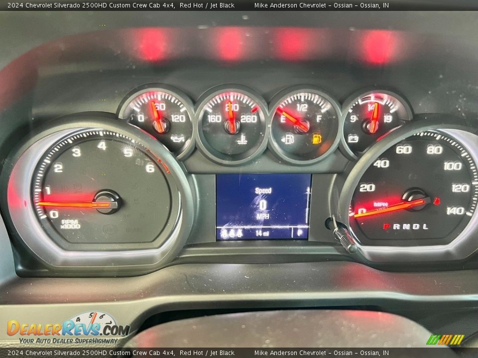 2024 Chevrolet Silverado 2500HD Custom Crew Cab 4x4 Gauges Photo #19