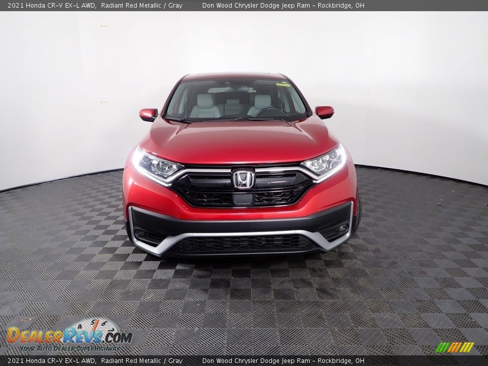 2021 Honda CR-V EX-L AWD Radiant Red Metallic / Gray Photo #6