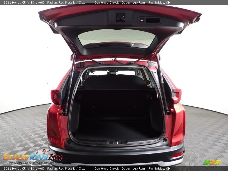 2021 Honda CR-V EX-L AWD Radiant Red Metallic / Gray Photo #10