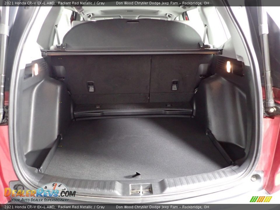 2021 Honda CR-V EX-L AWD Radiant Red Metallic / Gray Photo #11