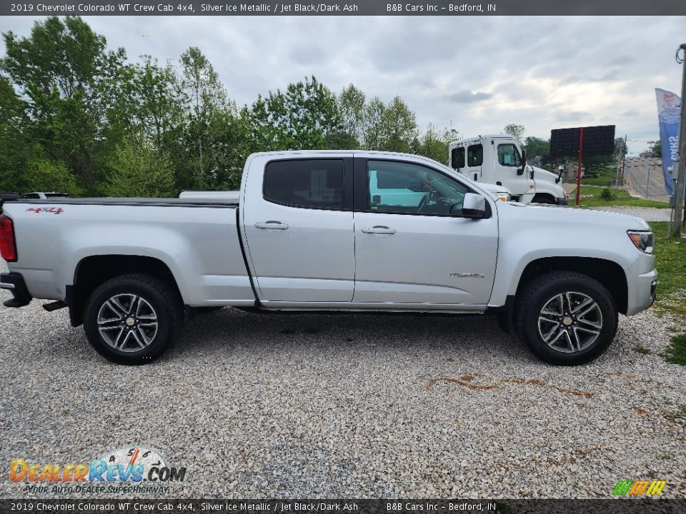 2019 Chevrolet Colorado WT Crew Cab 4x4 Silver Ice Metallic / Jet Black/Dark Ash Photo #1