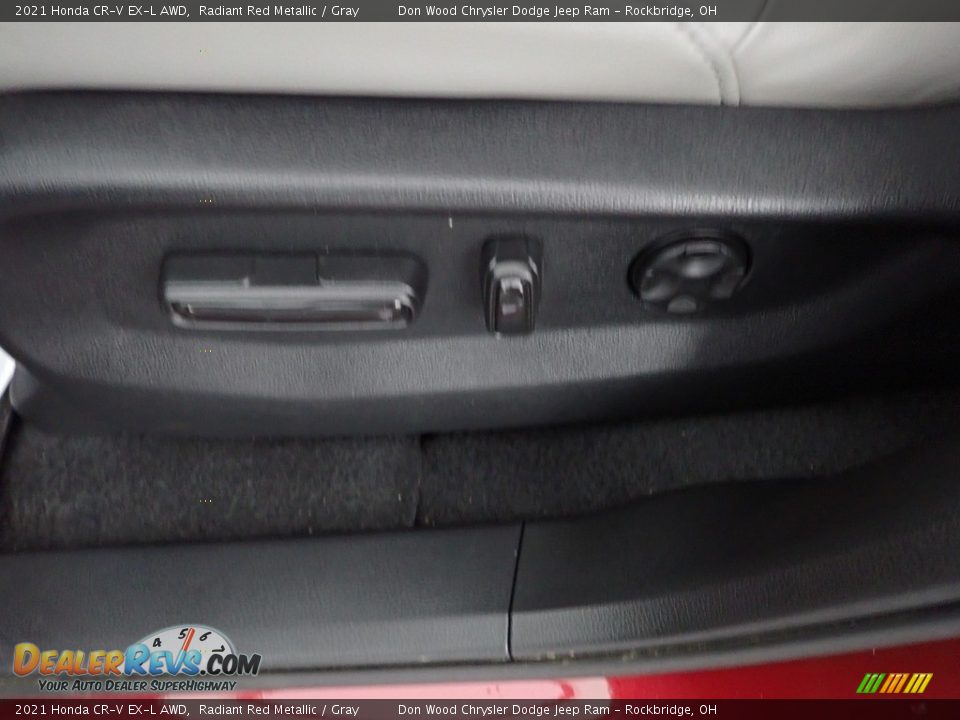 2021 Honda CR-V EX-L AWD Radiant Red Metallic / Gray Photo #15