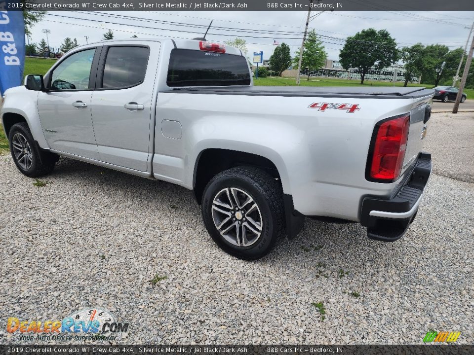 2019 Chevrolet Colorado WT Crew Cab 4x4 Silver Ice Metallic / Jet Black/Dark Ash Photo #5