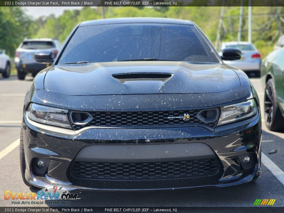 2021 Dodge Charger Scat Pack Pitch Black / Black Photo #2